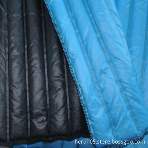 335T High Density Polyester Taffeta Fabric with Cire and Heat Adhere, Down-proof